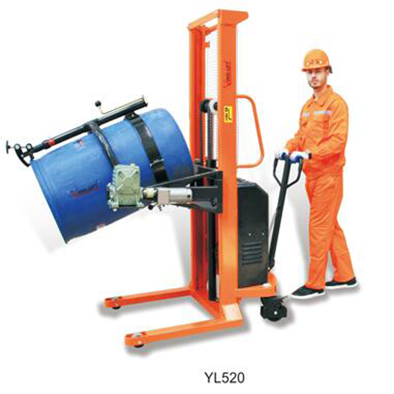 多功能油桶電動(dòng)翻轉(zhuǎn)油桶車(chē)YL520