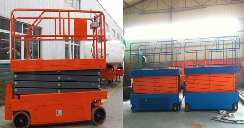 伸縮自行式升降機