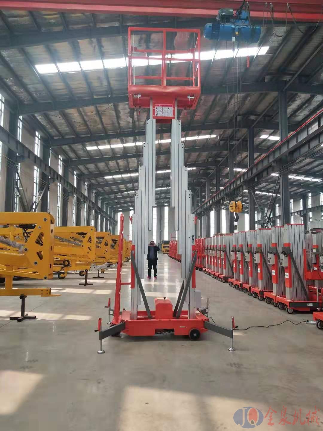 雙柱鋁合金升降機 鋁合金升降機