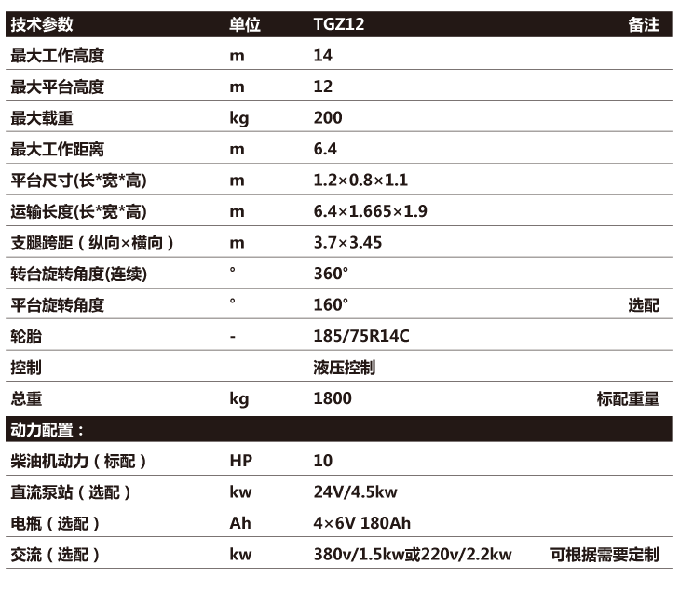 拖車折臂升降機(jī)